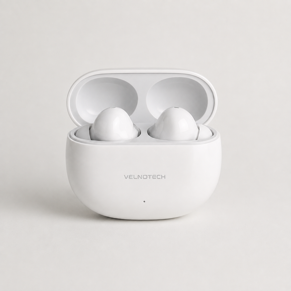 Velnotech AirBuds Lite TWS Earbuds – Budget True Wireless Earbuds with 30H Playtime